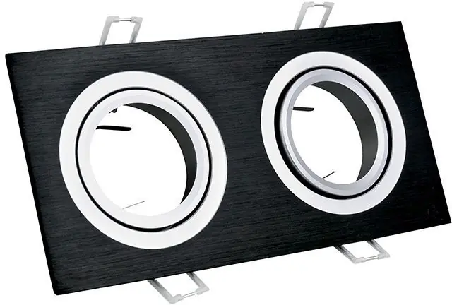 Beépíthető spotlámpa SOUTH 302144 2x8W/GU10 IP20 a Polux-tól Akciós ár