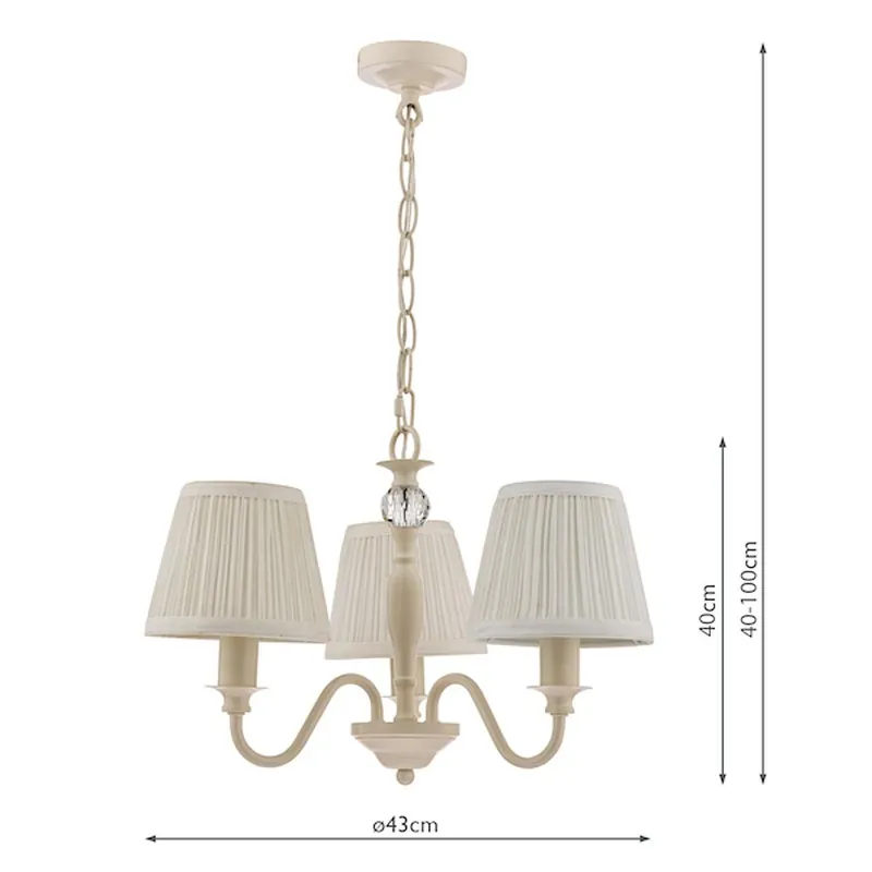 Csillár Ellis 3726686-Q 40W 3x40W/E14 a Laura Ashley-tól Népszerű