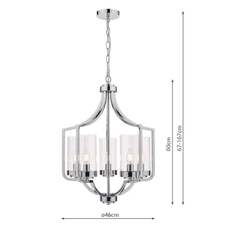 Szuper akció Csillár Joseph 3732578-Q 40W 5x40W/E14 a Laura Ashley-tól