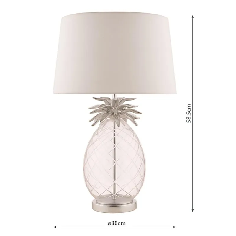 Gyors kiszállítás Asztali lámpa Ananas 3734611-Q 60W 1x60W/E27 a Laura Ashley-tól