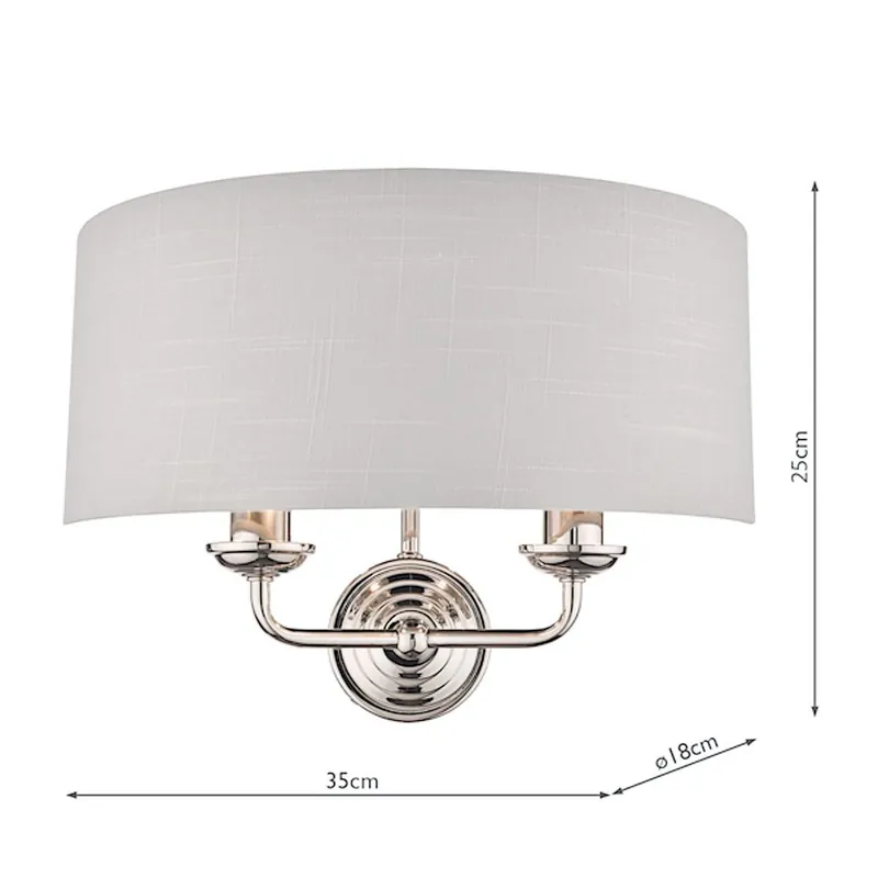 Fali lámpa Sorrento 3727710-Q 40W 2x40W/E14 a Laura Ashley-tól Árengedmény