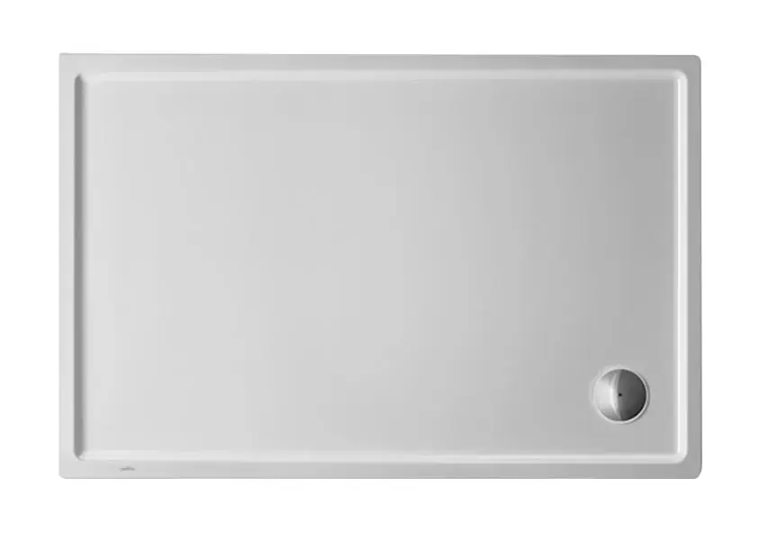 Duravit Starck Slimline - Zuhanyzótálca 1200x800 mm, fehér 720121000000000 Outlet