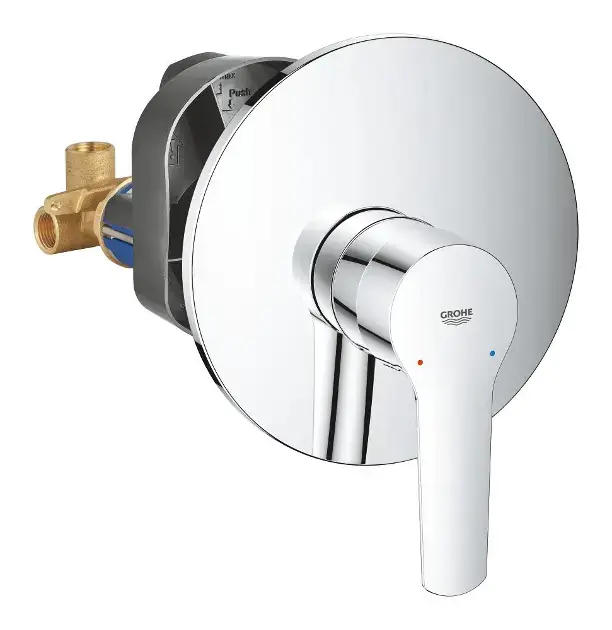 Grohe QuickFix Start - Süllyesztett zuhanykeverő testtel, krómozott 32590002 Kiárusítás