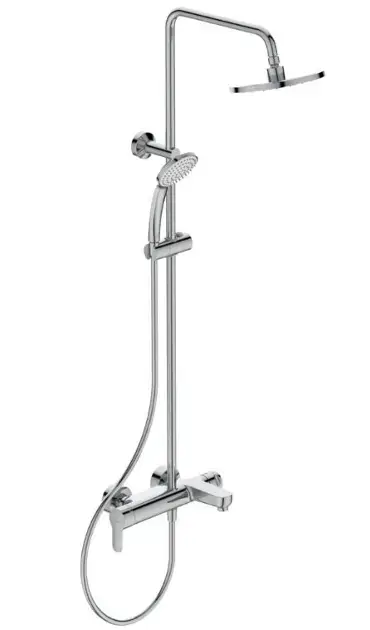 Ideal Standard Cerafine O - Zuhanyszett kádkeverővel, 200 mm átmérőjű, 1 vízsugár, krómozott BC525AA Olcsó