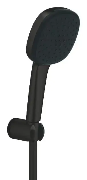 Csak ma Grohe Vitalio Comfort - Zuhanyfej, tartó és tömlő szett, 2 fúvóka, fekete matt 263992431