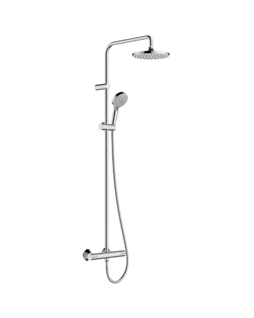 Kiárusítás Hansgrohe Vernis Blend - Zuhanyszett Zuhanycső 200 termosztáttal, EcoSmart, króm 26089000