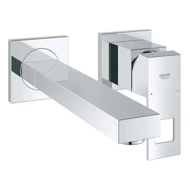 Grohe Eurocube - Rejtett mosdócsaptelep, 2 nyílásos beépítés, króm 23447000 Expressz kézbesítés