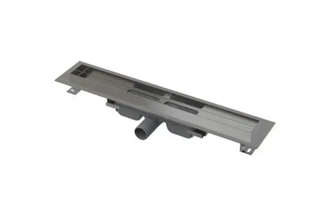 Újdonság Alca - Zuhanyzó vályú Professional Low 1150 mm, teljes rácsos peremmel, rozsdamentes acélból APZ106-1150