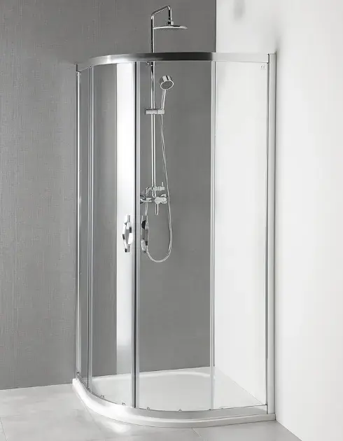 Sapho - Zuhanykabin 900x900x1900 mm tálcával, átlátszó üveggel AG4290 Legkelendőbb