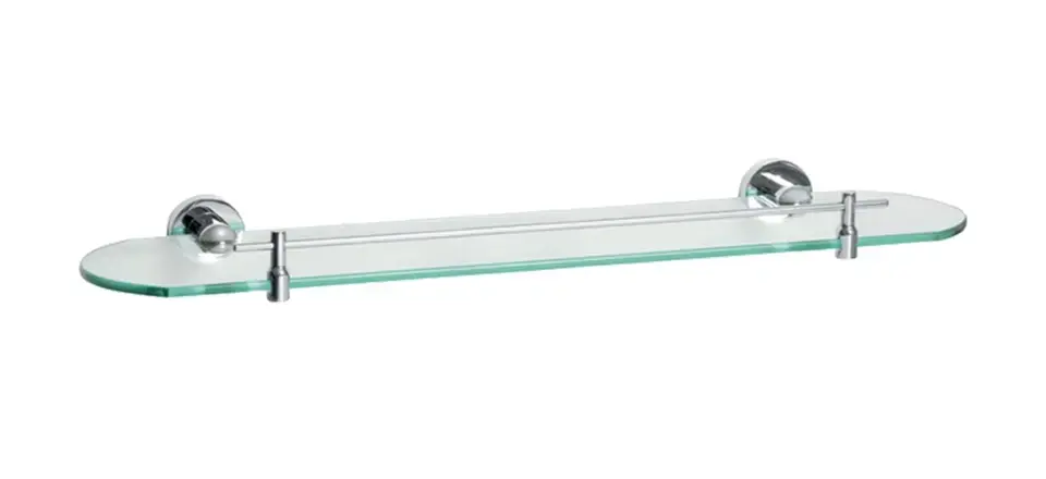 Outlet Novaservis Mephisto - Polc 500 mm, króm/üveg 6853,0