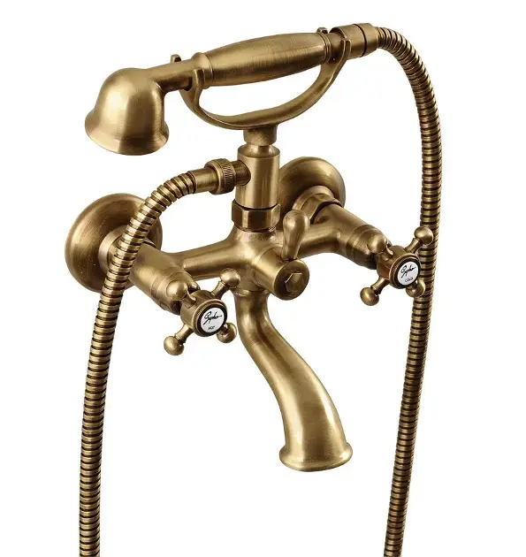 Legkelendőbb Sapho Reitano Rubinetteria Antea - Fürdőszobai mixer tartozékokkal, bronz 3016