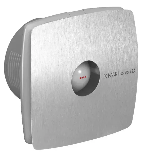 Expressz szállítás Sapho Cata X-Mart - Fürdőszobai axiálventilátor X-MART 10, 15W, csatorna 100 mm, rozsdamentes acél 01040000