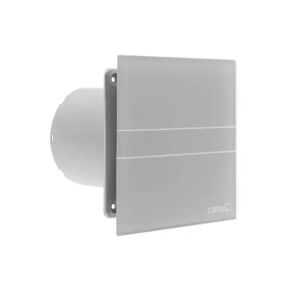 Sapho Cata E - Fürdőszobai ventilátor E-100 GST axiális, időzítővel, 8 W, 100 mm-es csatorna, ezüst színű 00900500 Szuper akció