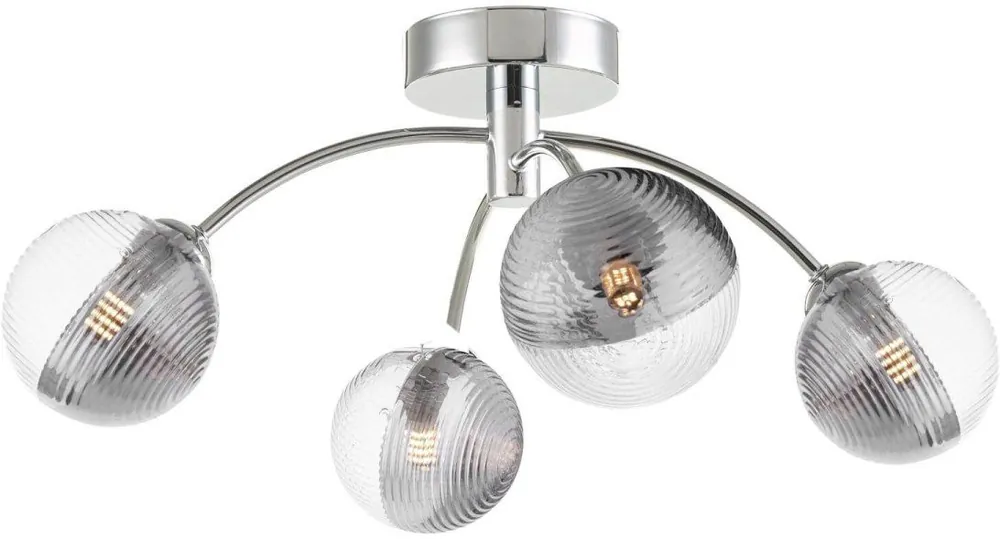 Azonnal elérhető Plafonlámpa Izzy IZZ0450-18 4x40w/g9 ip20 a Dar Lighting-tól