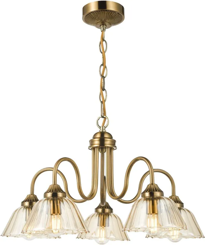 Olcsó Függőlámpa Erika ERI0563 5x40w/E14 a Dar Lighting-tól