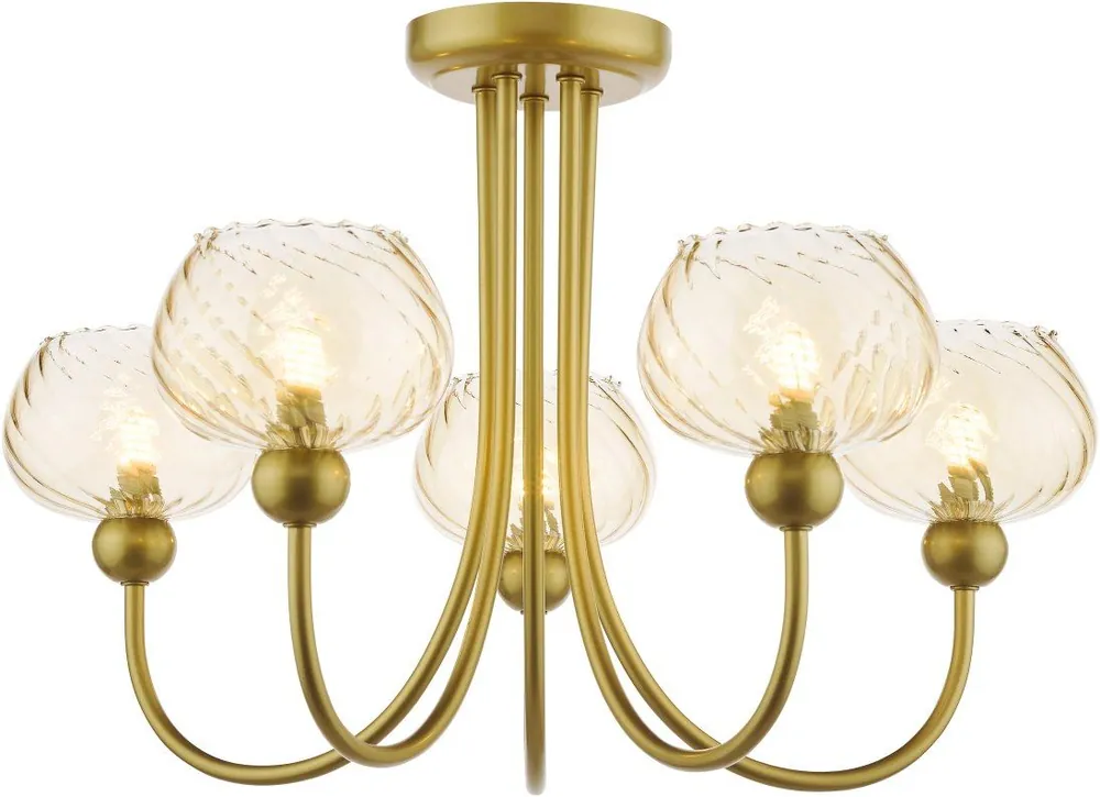 Plafonlámpa Cognac COG0535 5x40w/G9 ip20 a Dar Lighting-tól Csak ma