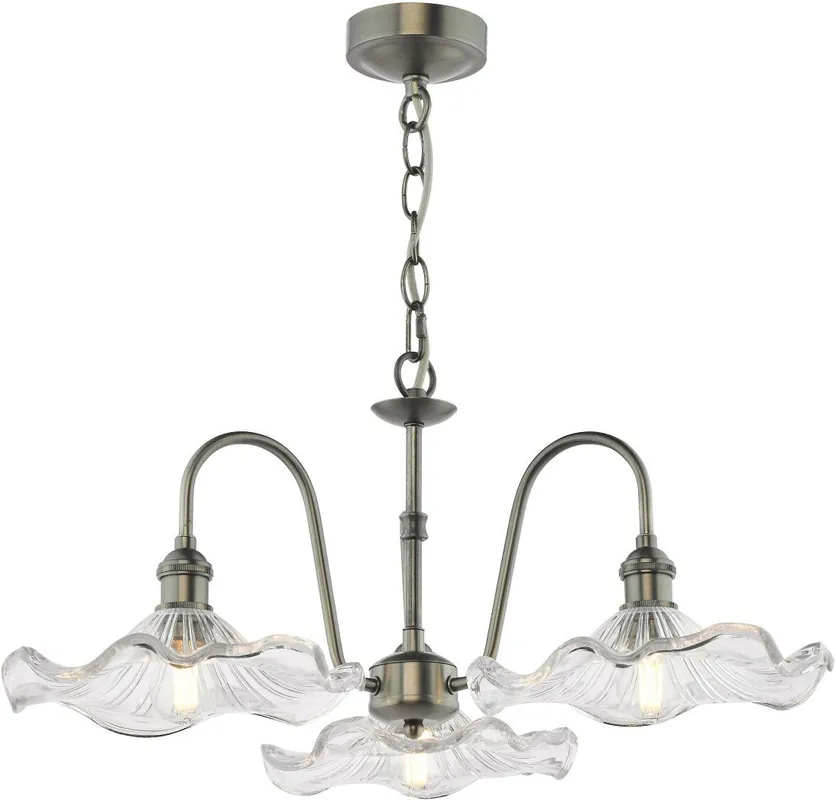 Újdonság Csillár Hadano HAD0361-12 3x40w/E14 ip20 a Dar Lighting-tól