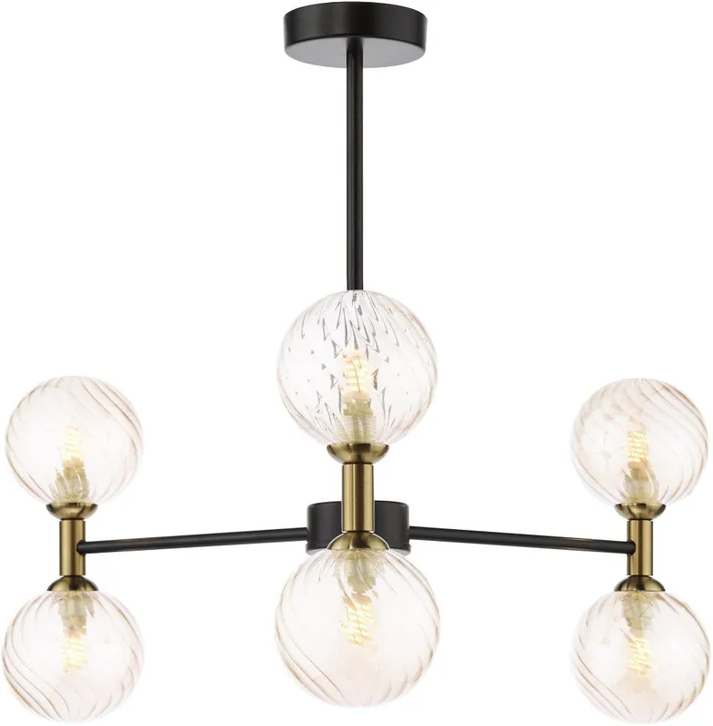 Utolsó esély Plafonlámpa Takara TAK0654-25 6x40w/G9 ip20 a Dar Lighting-tól