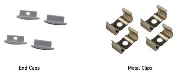 Szerelőkészlet ACCESSORY KIT 20206-E IP20 a Zambelis-tól Outlet