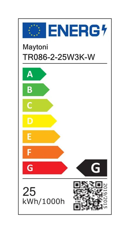 Larc TR086-2-25W3K-W 3000K 25W 1x25W/LED 1580lm a Maytoni-tól Ajánlat