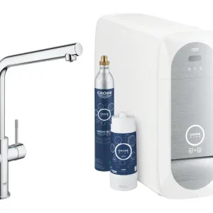 Árengedmény Grohe Blue Home - Mosdókagyló keverő hűtőberendezéssel és szűrővel, krómozott 31454001