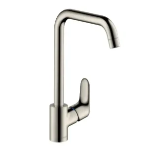 Hansgrohe Focus M41 - Mosogató keverő, rozsdamentes acél megjelenés 31820800 Gyors kiszállítás