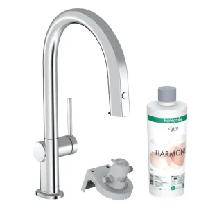 Hansgrohe Aqittura M91 - Mosogató keverő kihúzható kifolyóval és szűrővel, sBox, króm 76800000 Alacsony ár