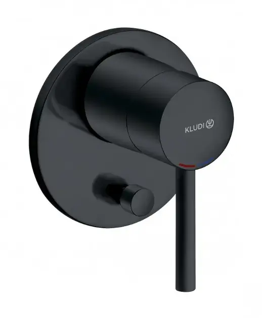 Outlet Kludi Bozz - Süllyesztett keverő 2 készülékhez, fekete matt 387163976