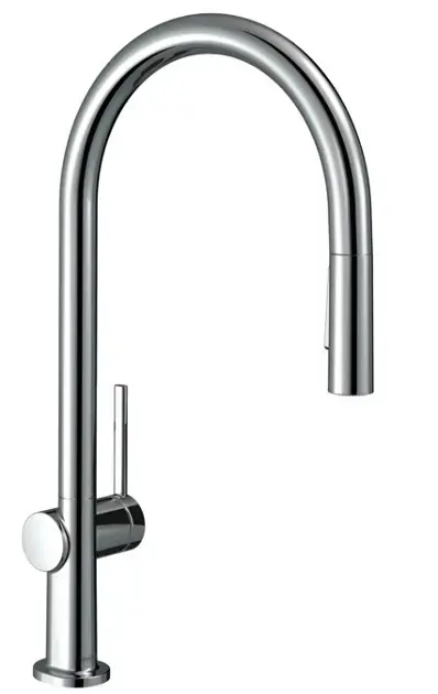 Outlet Hansgrohe Talis M54 - Talis mosdókeverő, kihúzható zuhanyzóval, EcoSmart, króm 72842000