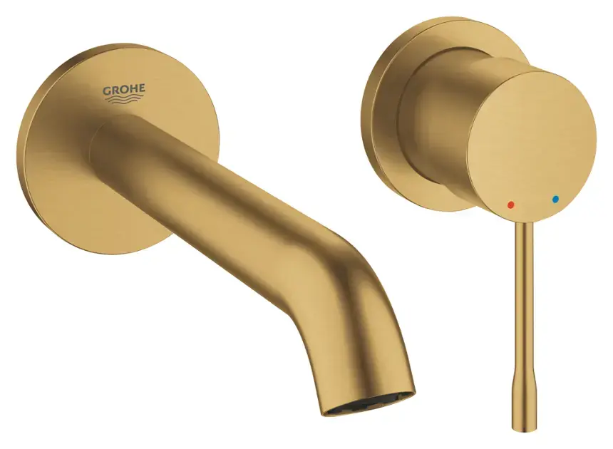 Grohe Essence - Rejtett mosdócsaptelep, 2 nyílásos beépítés, csiszolt Cool Sunrise 19408GN1 Legkelendőbb