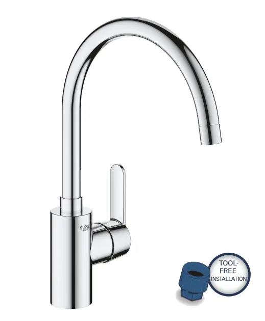Vásárlói kedvenc Grohe Get - Mosogató keverő, króm 31494001