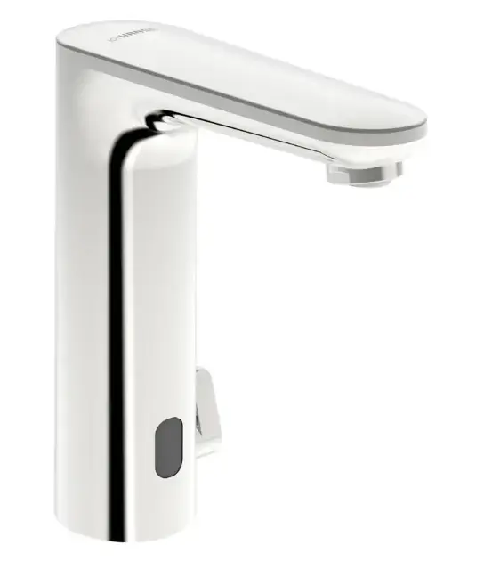 Hansa Electra - Termosztatikus elektronikus mosdókagyló-keverő, elemes, Bluetooth, króm 93602219 Kedvezményes ár