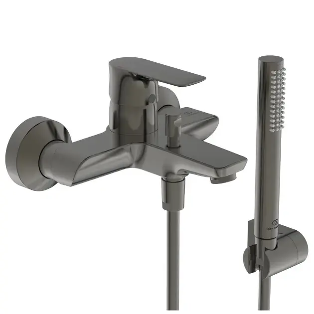 Ideal Standard Connect Air - Fürdőszobai csaptelep tartozékokkal, mágneses szürke A7056A5 Kedvezményes ár