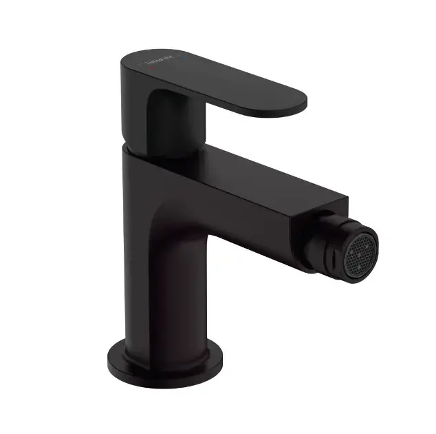 Hansgrohe Rebris S - Bidékeverő kiöntővel, matt fekete 72210670 Csak ma