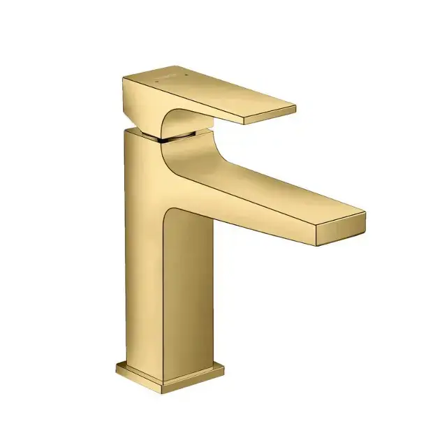 Hansgrohe Metropol - Push-Open mosdókagyló-keverő kifolyóval, polírozott arany kivitelben 32507990 Legkelendőbb