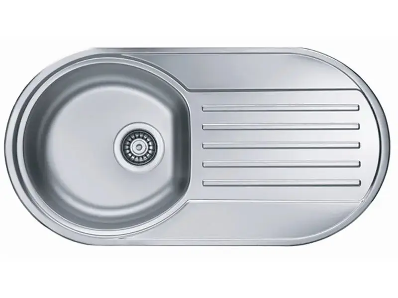 Alveus Form - Mosogató 830x435 mm, rozsdamentes acélból készült 1060038 Gyors kiszállítás