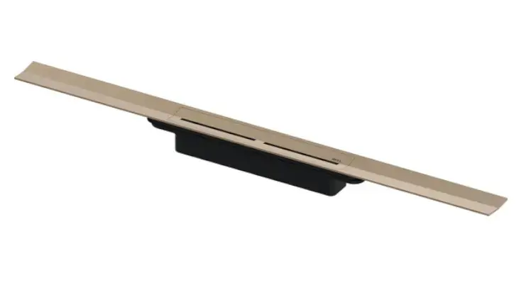 Bestseller Tece TECEdrainprofile - Zuhanyzó vályú 800 mm, csiszolt rózsaarany 670803