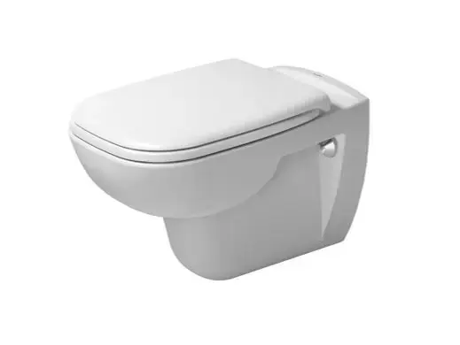 Duravit D-Code - Függő WC klasszikus ülőkével, fehér 45351900A1 Rendeld meg most