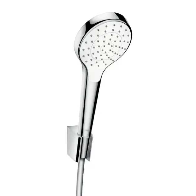 Hansgrohe Croma Select S - Zuhanyfej, tartó és tömlő szett 1,60 m fehér/króm 26410400 Árcsökkenés