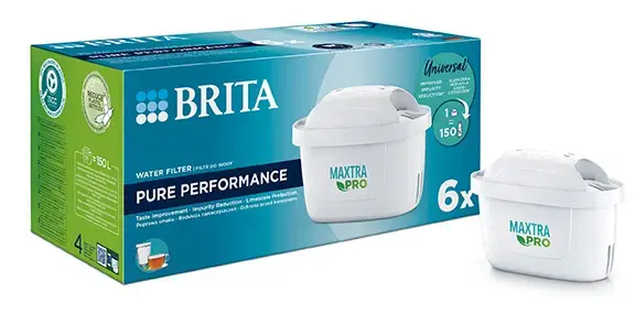 Brita - Maxtra Pro Pure Performance vízszűrő, 6 db 1051761 Gyors szállítás