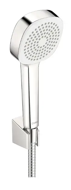 Hansa Basicjet - Zuhanyfej szett, 1 fúvókával, tartóval és tömlővel, króm 44600113 Kedvezmény