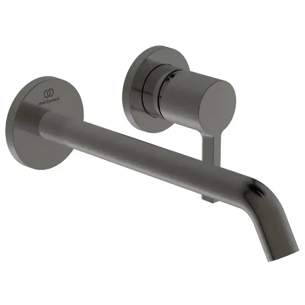 Ideal Standard Joy - Mosdókagyló-keverő, rejtett beépítéshez, kifolyócső 23 cm, 2 lyukú beépítés, Magnetic Grey A7379A5 Gyors szállítás